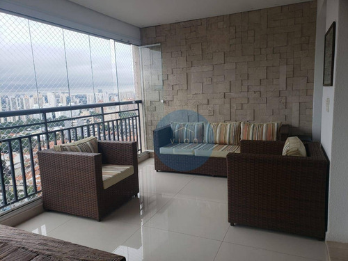 Apartamento 3 Dormitórios Com 2 Vagas E Varanda Gourmet Na Vila Leopoldina - Ap0111