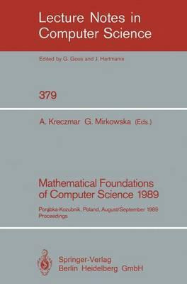 Libro Mathematical Foundations Of Computer Science 1989 :...