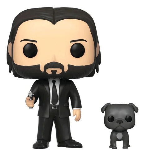 Funko Pop Movies! John Wick With Dog #580 (Usado)