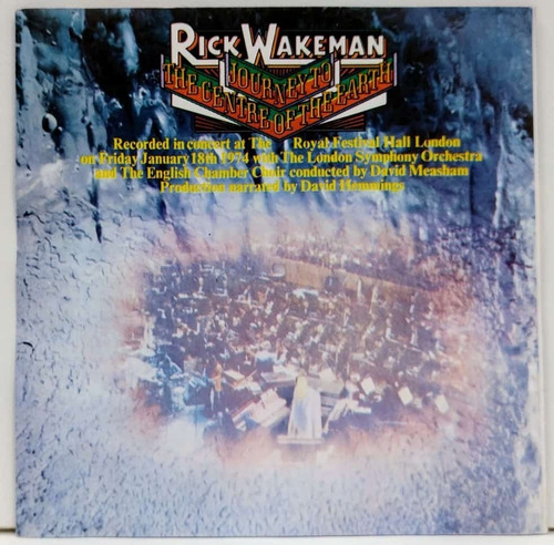 Cd Rick Wakeman Journey To The Centre Of The Earth