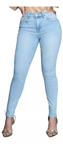 Pantalon Mezclilla Skinny Casual Ajustado Mujer Koko Juvenil