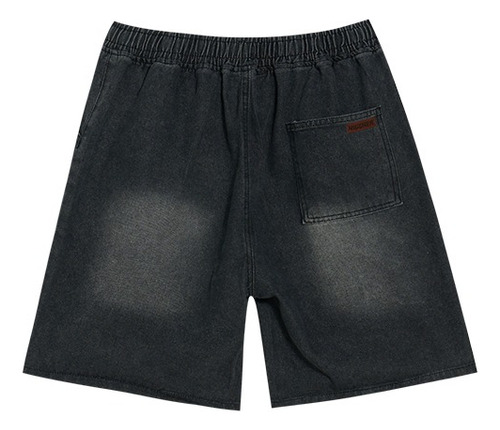 Pantalones Cortos Vaqueros Rigorer Para Hombre, Estilo Hip H