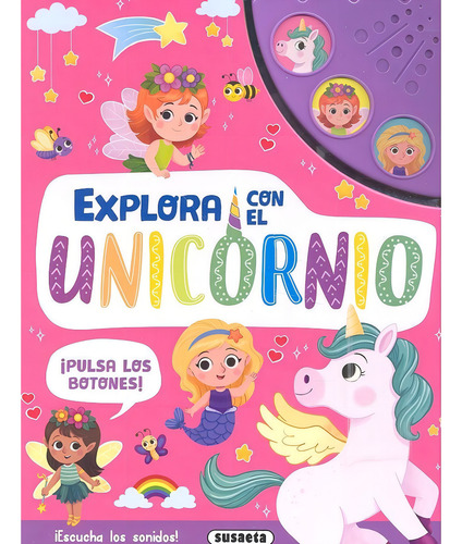 Explora Con El Unicornio, De Ediciones, Susaeta. Editorial Susaeta, Tapa Dura En Español