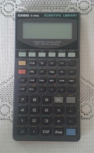 Calculadora Científica Casio Fx-5500l, Repuesto O Reparar