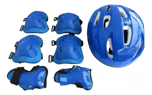 Kit Capacete Radical Azul 442202 - Bel Fix