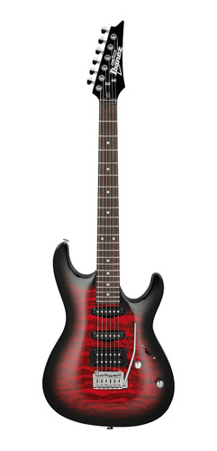 Guitarra Ibanez Gsa60qa Transparent Red Burst +encordoamento