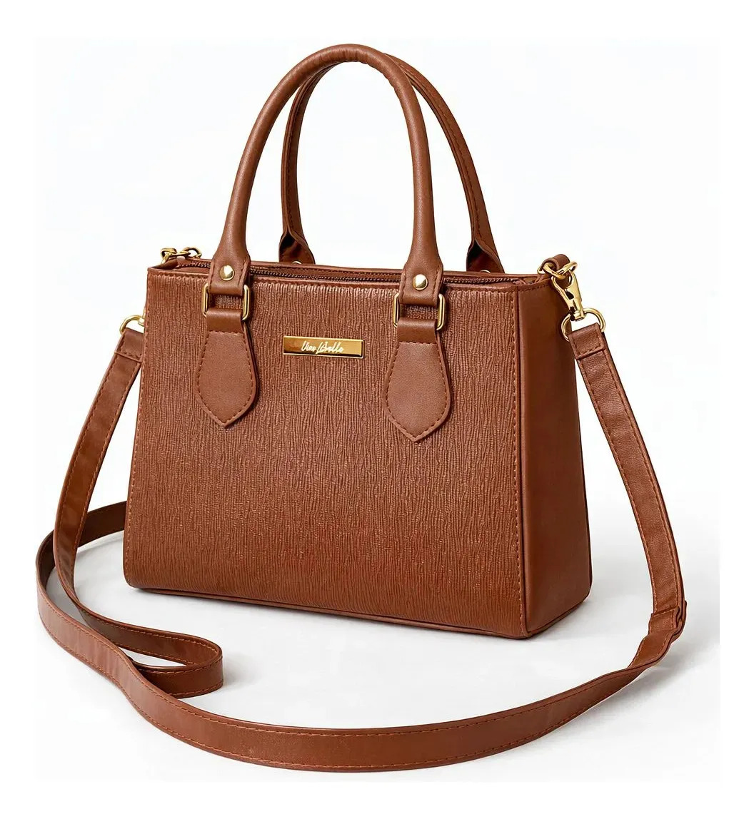Bolsa transversal Bolsa Feminina 0300 - marrom
