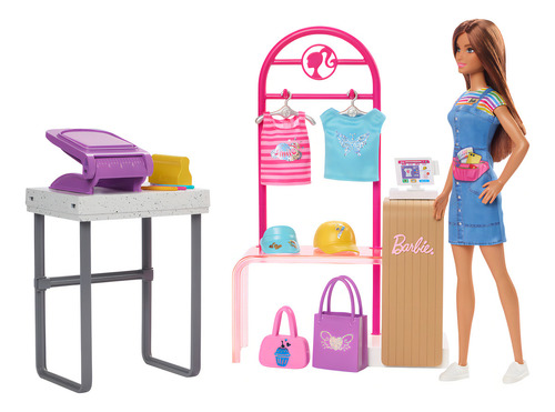 Barbie Profesiones Set De Diseñadora De Modas Mattel