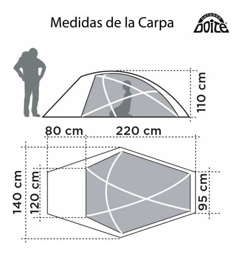 Imagen 6 de 7 de Carpa Doite Himalaya 2