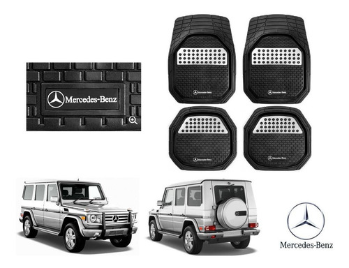 Tapetes Charola 3d Logo Mercedes Benz G500 G550 2001 A 2023