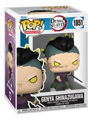 Funko Pop Genya Shinazugawa Demon Form 1851 - Demon Slayer