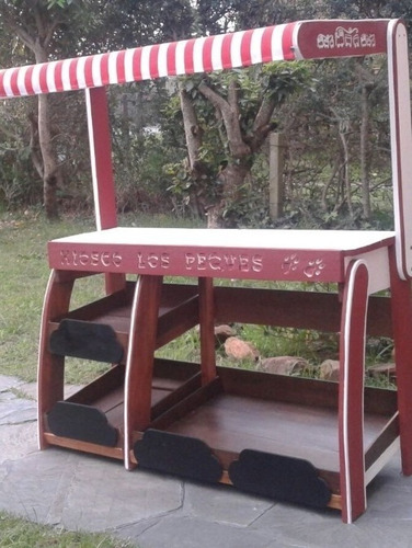 Madera Puesto Frutas Kit