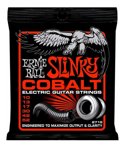 Encordado Electrica Ernie Ball 2715 Slinky Cobalt 10 - Plus