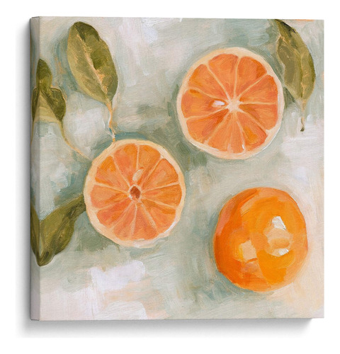 Canvas Lab Cuadro Cítrico Fresco Ii 20x20, Emma Scarvey