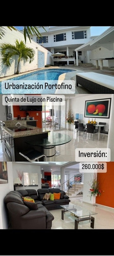 Imagen 1 de 27 de Venta De Casa Con Acabados De Lujo Urbanización Portofino Ah