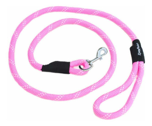 Correa Resistente Para Perro 1.5 Mt Color Rosa