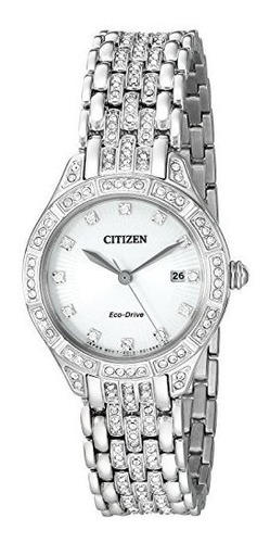 Reloj Citizen Women's Eco-drive Con Detalles En Cristal,