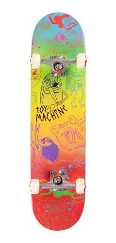 Tabla Skate Completa Toy Machine 8 Characters || | Laminates