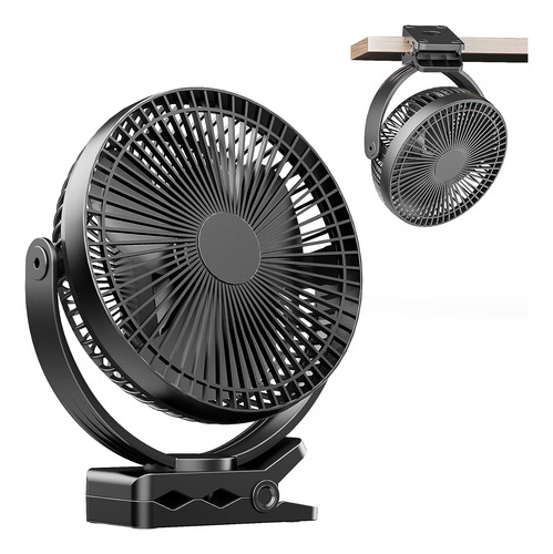 Ventilador Usb Recargable 8 10000 Mah 4 Velocidades 720