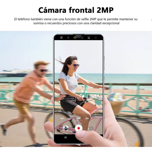 . Android Celulares S22 Ultra Pro 6.52 Pulgadas Barato Ram1gb Y Rom8gb Plateado