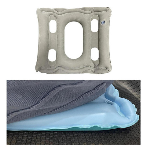 Para Cuadrado De Aire Inflable Asiento Cojín De Hemorroides