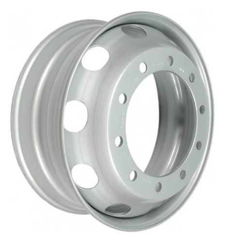 Roda 10 Furos Disco Aro 22.5x8.25 Pneu 295 Sem Camara