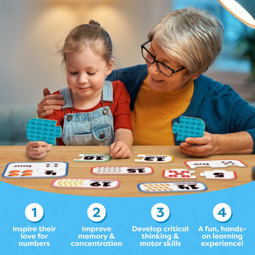 Momo & Nashi Number Puzzle Juegos De Matemáticas Para Jardín