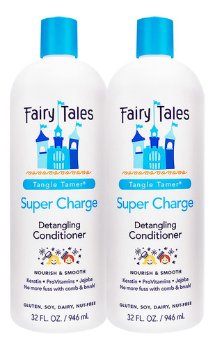 Fairy Tales Tangle Tamer Super Charge - Acondicionador Desen