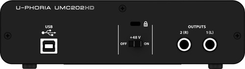 Imagem 4 de 4 de U-phoria Umc 202hd Interface De Audio Behringer + Nf