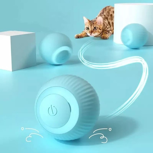 Pelota De Juguete De Gato Eléctrico Interactivo Para Gatito