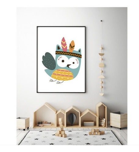 Cuadro 20x30 - Infantil - Princesas - Animalitos