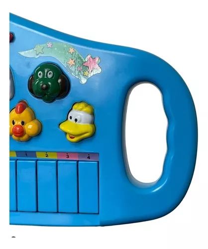 Piano Infantil Teclado Com Sons De Bicho Animais Fazendinha