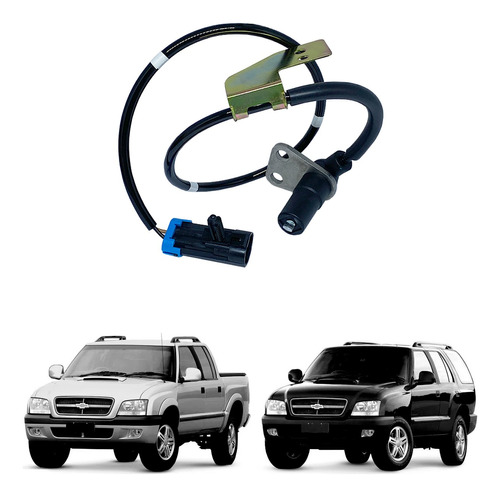 Sensor Do Abs Dianteiro S10 Blazer 4x2 1998 A 2011 L Direito