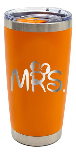 Termo Yite Naranja 500 Ml Diseño De Mrs