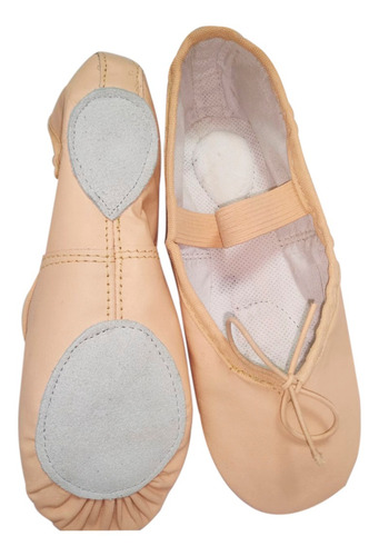 Zapatillas Ballet Cuero Natural Exelente Calidad