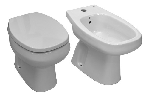 Juego Sanitarios Roca Monaco Inodoro Corto Bidet Tapa P