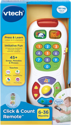 Vtech Control Remoto, Click And Count, Edición