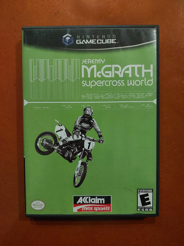 Jeremy Mcgrath Supercross World - Jogo Nintendo Gamecube (Usado)
