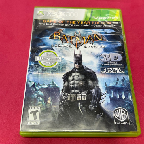 Batman Arkham Asylum Xbox 360 Original