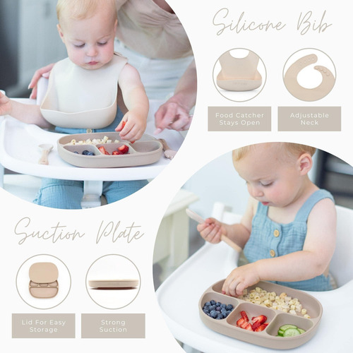 Set De Alimentación Para Bebés Little Keegs, Set De Regalo I
