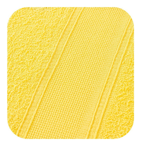 Kit 20 Toalhas Lavabo 29x45 Para Salão De Mancure Em Geral Cor Amarelo Cores