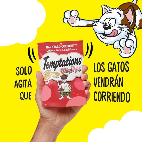 Imagen 7 de 9 de Snack Para Gatos Pollo, Hígado-camaron 85g 10 Uni