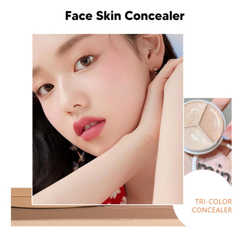 Face Fix Corrector, 3 Colores Crema Correctora A Prueba De