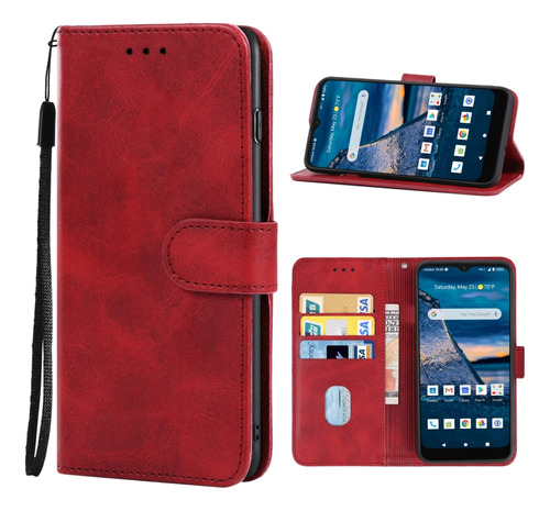 Funda De Piel Para Nokia C5 Endi