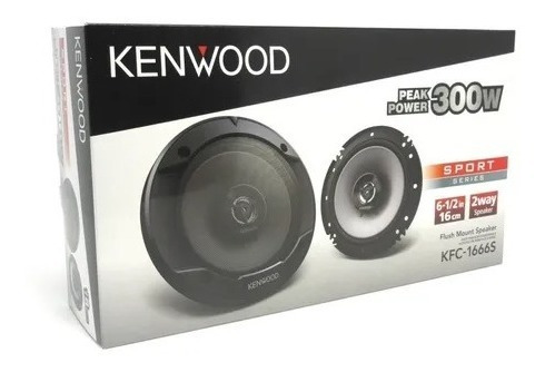 Cornetas 6 1/2  Kenwood 300 Watts Kfc-1666s 