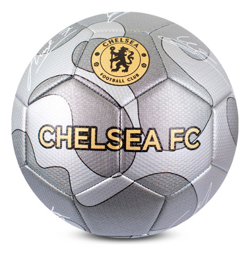 Hy-pro Fútbol Con Licencia Oficial Del Chelsea F.c. Silver.