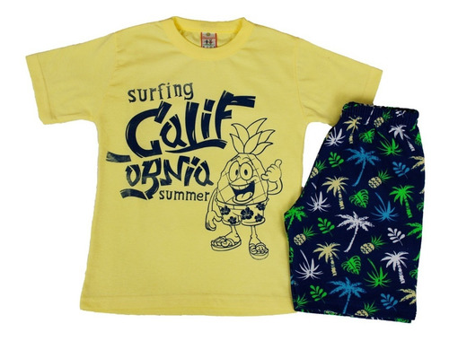 Kit Lote 5 Conjunto Roupa Infantil Menino Masculino Atacado