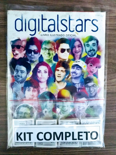 Album De Figurinhas Digitalstars Completo Para Colar (Usado)