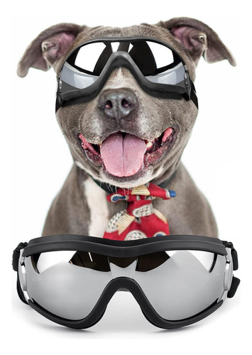Gafas De Sol Para Perros, Gafas Uv Para Perros De Tamaño Med