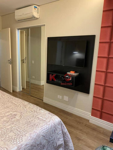 Imagem 25 de 30 de Cobertura Com 4 Dormitórios À Venda, 550 M² Por R$ 3.500.000,00 - Boqueirão - Santos/sp - Co0219